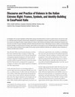 Research paper thumbnail of Discourse and Practice of Violence in the Italian Extreme Right: Frames, Symbols, and Identity-Building in CasaPound Italia