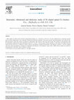 Research paper thumbnail of Structural, vibrational and dielectric study of Ni doped spinel Co-ferrites: Co1-xNixFe2O4