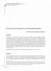 Research paper thumbnail of Estudios decoloniales: un panorama general