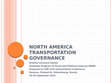 Research paper thumbnail of North American transportation governance