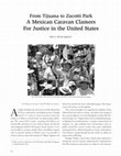 Research paper thumbnail of From Tijuana to Zucotti Park A Mexican Caravan Clamors For Justice in the United States