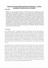 Research paper thumbnail of Draft paper  - Market Environmentalism and Reterritorialisation: A Critical Geography of Carbon Forestry in Uganda