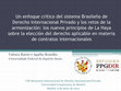 Research paper thumbnail of Apresentação - VIII International Seminar of Private International Law, Universidad Complutense de Madrid, 9 de mayo de 2014