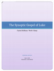 Research paper thumbnail of THE GOSPEL OF LUKE