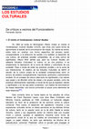 Research paper thumbnail of CUATRO VÍAS DE ACCESO AL CAMPO DE LA COMUNICACIÓN DE MASAS (V): LOS ESTUDIOS CULTURALES