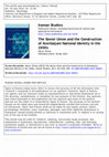 Research paper thumbnail of 2013. The Soviet Union and the Construction of Azerbaijani National Identity in the 1930s’. Iranian Studies: Journal of the International Society for Iranian Studies, 46(4): 511-533. [See revised version in my book: National Identities in Soviet Historiography: The Rise of Nations under Stalin]