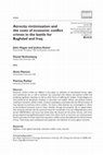 Research paper thumbnail of Atrocity Victimization and the Costs of Economic Conflict Crimes in the Battle for Baghdad and Iraq