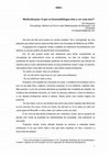 Research paper thumbnail of Medicalização: O que os fonoaudiólogos têm a ver com isso? Fala no 20°  Congresso Brasileiro  de Fonoaudiologia