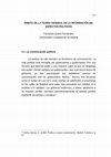 Research paper thumbnail of ÁMBITO DE LA TEORÍA GENERAL DE LA INFORMACIÓN (III): ASPECTOS POLÍTICOS