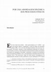 Research paper thumbnail of POR UMA ABORDAGEM DINÂMICA DOS PROCESSOS FÔNICOS