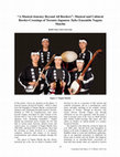 Research paper thumbnail of "A Musical Journey Beyond All Borders" - Musicocultural border-crossings of Toronto Japanese Taiko ensemble Nagata Shachu