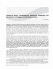 Research paper thumbnail of Historical Roots, Contemporary Relevance: Explaining the Persistence of Polygyny in Sub-Saharan Africa