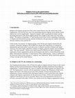 Research paper thumbnail of Religious NGOs at the United Nations: Reflections on initial research and outstanding questions