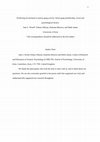 Research paper thumbnail of Predicting involvement in prison gang activity: street gang membership, social and psychological factors