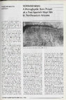 Research paper thumbnail of 1996 Yoynawakna: A Petroglyphic Rain Payer at a Post-Spanish Hopi Site in Northeastern Arizona (with Ken Gary). European Review of Native American Studies 10(1): 13-17.