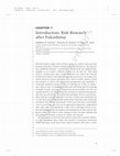 Research paper thumbnail of Kearnes M., Klauser F., Lane S., 2012, “Risk Research after Fukushima”, in, Kearnes M., Klauser F., Lane S. (eds), Critical Risk Research: Practices, Politics, Ethics, Wiley-Blackwell, London: 1-20