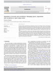 Research paper thumbnail of Klauser F., 2013, “Spatialities of Security and Surveillance: Managing Spaces, Separations and Circulations at Sport Mega Events”, Geoforum (Early View