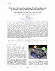 Research paper thumbnail of Real-time video-based monitoring of vehicle position and orientation within an automated vehicle framework