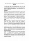 Research paper thumbnail of Call for articles: Inequality, Poverty, Development and Sexual Diversity in the global south 