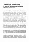 Research paper thumbnail of 2014 The Spiritual Tolkien Milieu: A Study of Fiction-based Religion (Summary)