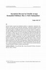 Research paper thumbnail of Karadeniz Havzası’na Yönelik Avrupa Komşuluk Politikası: Rus ve Türk Yaklaşımları