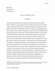 Research paper thumbnail of Theosis: A Theological Context