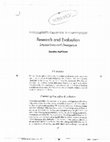 Research paper thumbnail of Research and Evaluation: Intersections and Divergence