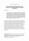 Research paper thumbnail of De qué hablamos cuando hablamos de arte relacional