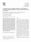 Research paper thumbnail of A prominent role for amygdaloid complexes in the Variability in Heart Rate (VHR) during Rapid Eye Movement (REM) sleep relative to wakefulness