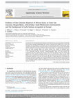 Research paper thumbnail of Evidence of late Gelasian dispersal of African fauna at Coste San Giacomo (Anagni Basin, central Italy): Early Pleistocene environments and the background of early human occupation in Europe.