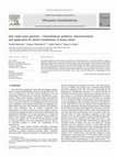 Research paper thumbnail of Zinc oxide nano-particles – Sonochemical synthesis, characterization and application for photo-remediation of heavy metal