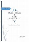 Research paper thumbnail of Ministry of Health & Gender