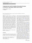 Research paper thumbnail of Commercial steel wool for reduction of hexavalent chromium in wastewater: batch kinetic studies and rate model