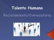 Research paper thumbnail of Talento Humano