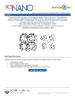 Research paper thumbnail of Dynamical properties of confined water nanoclusters: simulation study of hydrated zeolite NaA: structural and vibrational properties