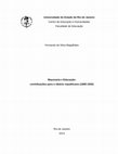 Research paper thumbnail of MAÇONARIA E EDUCAÇÃO. CONTRIBUIÇÕES PARA O IDEÁRIO REPUBLICANO (1889-1930). TESE DE DOUTORADO - EDUCAÇÃO - UERJ 2013