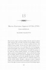 Research paper thumbnail of Maria Gaetana Agnesi: Science and Mysticism