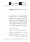 Research paper thumbnail of Building as Interface: Sustainable Educational Ecologies