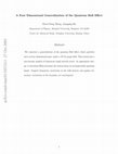 Research paper thumbnail of A Four-Dimensional Generalization of the Quantum Hall Effect