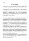 Research paper thumbnail of La otra historia. Las cátedras parlelas y el pensamiento único en la FFyL de la UBA