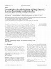 Research paper thumbnail of Unraveling the ubiquitin-regulated signaling networks by mass spectrometry-based proteomics