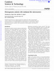 Research paper thumbnail of Heterogeneous catalysis with continuous flow microreactors