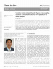 Research paper thumbnail of Transition metal catalyzed suzuki miyaura reaction