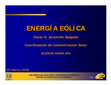 Research paper thumbnail of UNIVERSIDAD NACIONAL AUTÓNOMA DE MÉXICO ENERGÍA EÓLICA ENERGÍA EÓLICA ENERGÍA EÓLICA