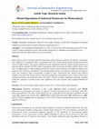 Research paper thumbnail of Phenol Degradation of Industrial Wastewater by Photocatalysis Dheeaa Al Deen Atallah Aljoubory1 and Ramaligham Senthilkumar2 1Caledonian College of Engineering, Muscat, Sultanate of Oman 2College of Applied Sciences, Sohar, Sultanate of Oman