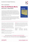 Research paper thumbnail of O. Costa, N. Brack, How the EU really works, Ashgate, 2014