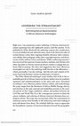 Research paper thumbnail of “Loosening the Straightjacket: Rethinking Racial Representation in African American Anthologies,” Publishing Blackness: Textual Constructions of Race since 1850, eds. John K. Young and George Hutchinson (The University of Michigan Press, 2012)