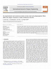 Research paper thumbnail of An experimental and numerical study on how steel and polypropylene fibers affect the impact resistance in fiber-reinforced concrete