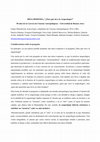 Research paper thumbnail of Consideraciones sobre la pregunta ¿para qué sirve la arqueología?