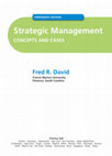 Research paper thumbnail of Strategic Management David